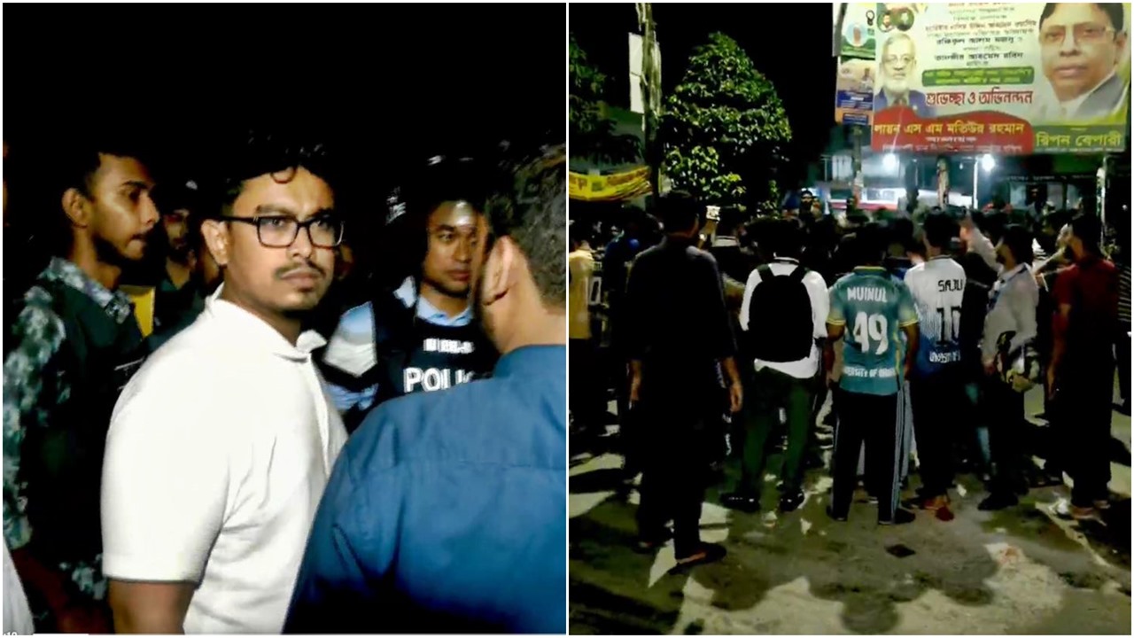 মধ্যরাতে ঢাবি ও ঢাকা কলেজ শিক্ষার্থীদের সংঘর্ষ